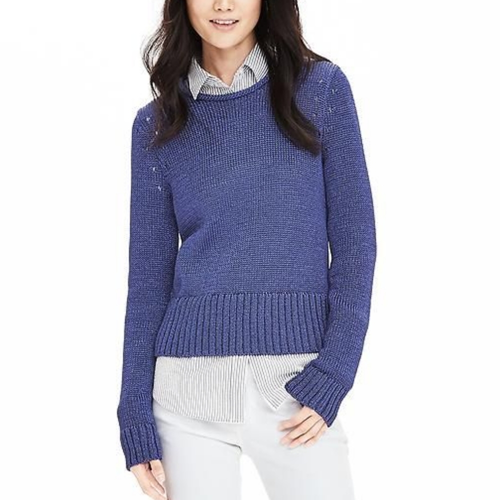 Banana Republic | Metallic Pullover Sweater